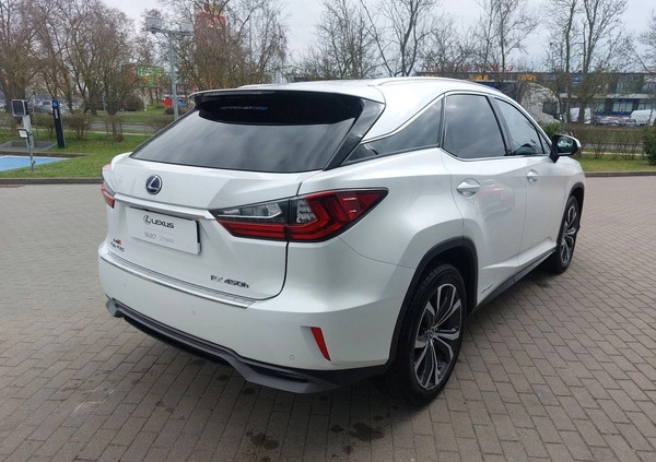 Lexus RX cena 189900 przebieg: 109538, rok produkcji 2018 z Szczecin małe 596